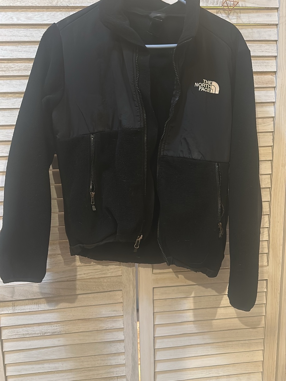 The North Face Black Fleece Zip Jacket